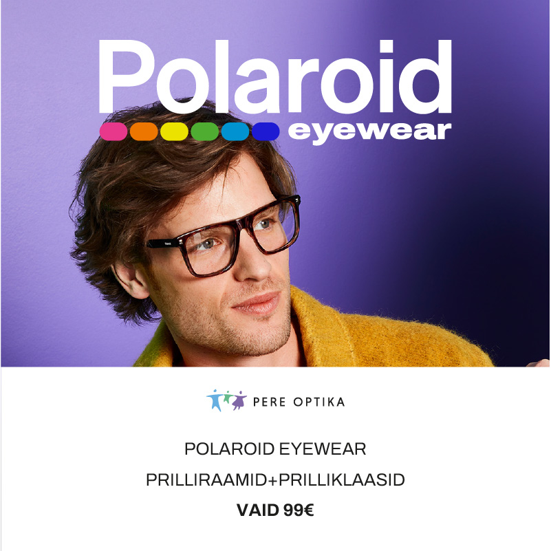 Pere Optikas on Polaroid kampaania
