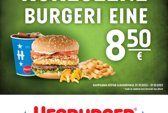 Oktoobri pakkumine Hesburgeris