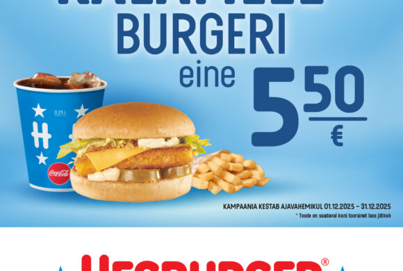 Hesburgeri detsembrikuu pakkumine