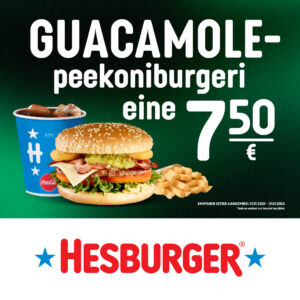 Hesburgeri eripakkumine jaanuaris