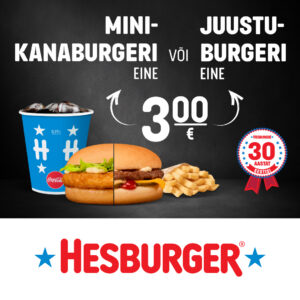 Hesburgeri kuupakkumine aprillis
