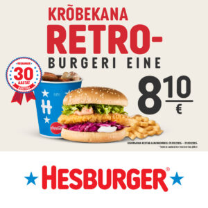 Hesburgeri kuupakkumine märtsis