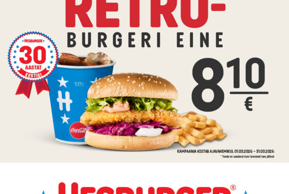Hesburgeri kuupakkumine märtsis