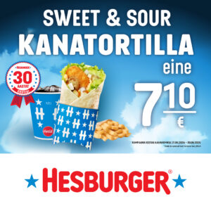 Hesburgeri eripakkumine juunis!