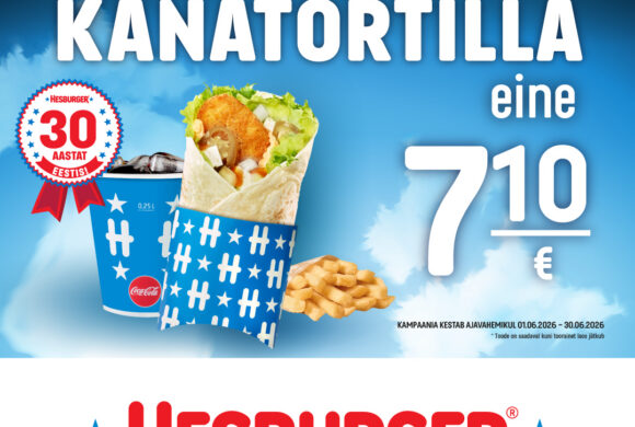 Hesburgeri eripakkumine juunis!