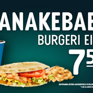 Hesburgeri septembri pakkumine Hesburgeri septembri pakkumine