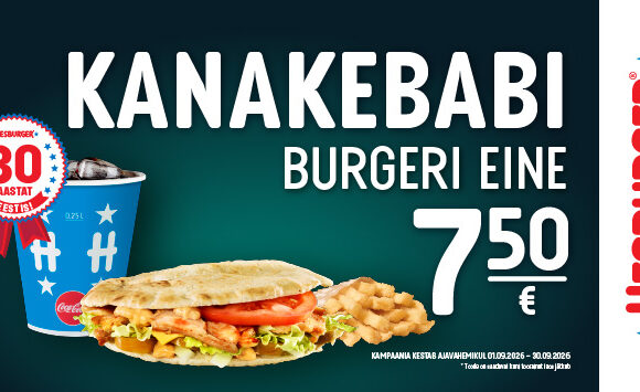 Hesburgeri septembri pakkumine