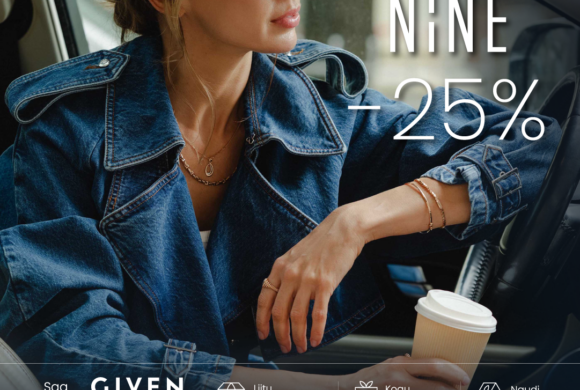 GIVENis on NINE kuldehted – 25%